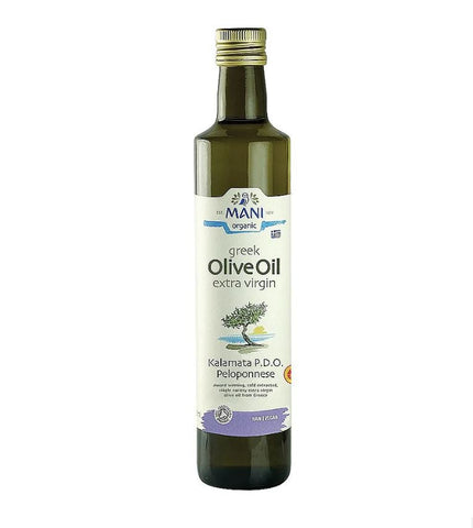 Mani Organic Extra Virgin Olive Oil Kalamata PDO 500ml