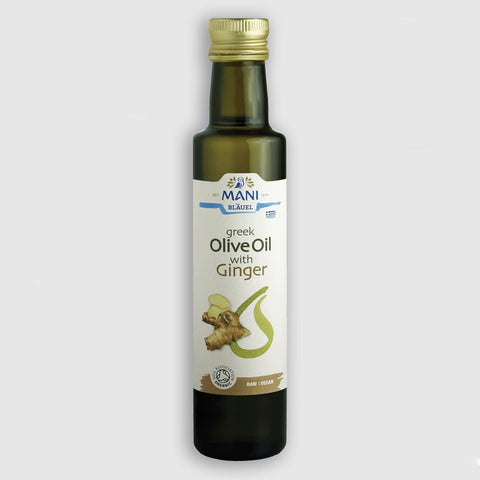 Mani Organic Greek Olive Oil with Ginger 250ml