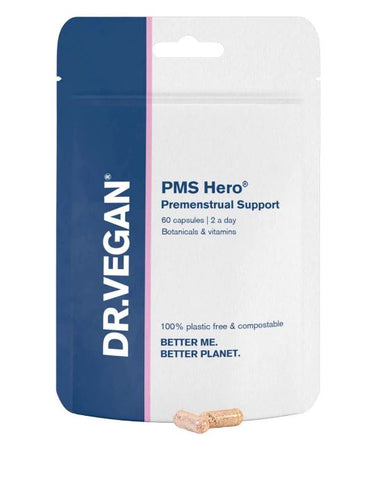 Dr Vegan PMS Hero Premenstrual Support 30Caps
