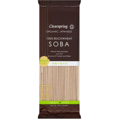 Clearspring Soba Noodles - 100% Buckwheat 200g