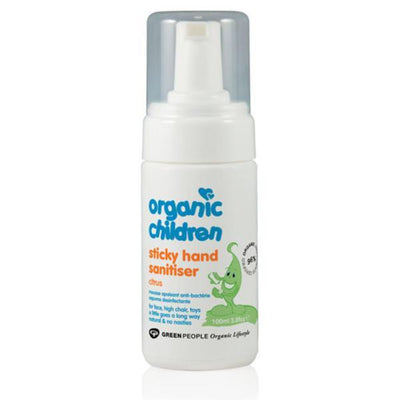 Green People Organic Children Sticky Hand Sanitiser - Citrus 100ml