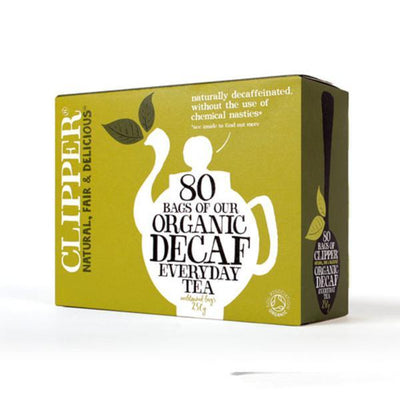 Clipper Organic Everyday Decaffeinated 80 Bags