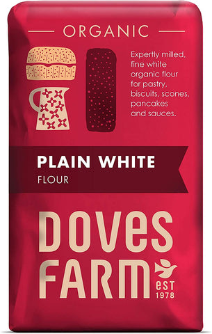 Doves Farm Ethical Plain White Flour 1kg (pack of 5)