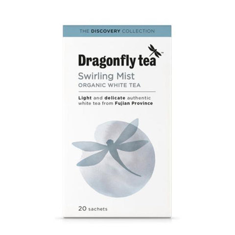 Dragonfly Swirling White Mist Tea 20 Bags (Pack of 4)