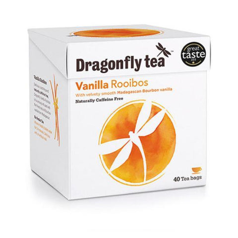 Dragonfly Rooibos Vanilla Tea 40 Bags x 4