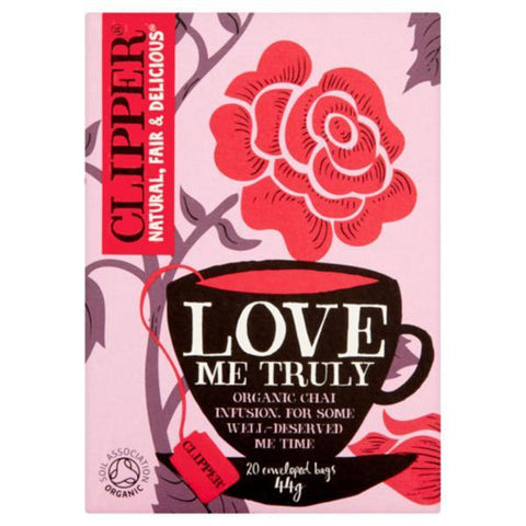 Clipper Love Me Truly - Chai 20 Bags (Pack of 6)