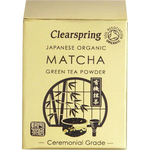 Clearspring Organic Matcha Green Tea Powder - Ceremonial Grade 30g