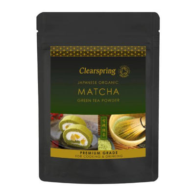 Clearspring Organic Matcha Green Tea Powder - Premium Grade 40g