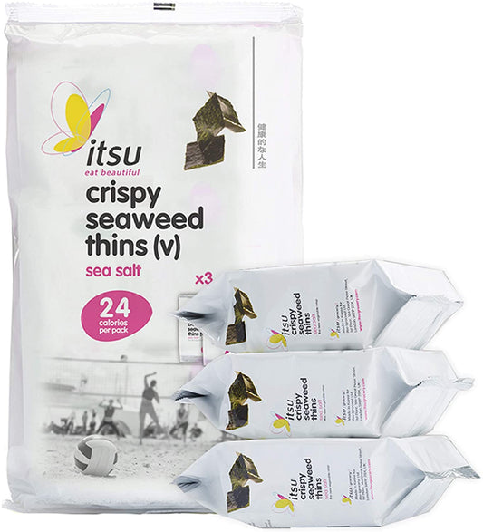 Itsu Crispy Seaweed Thins 5g (Pack of 18)
