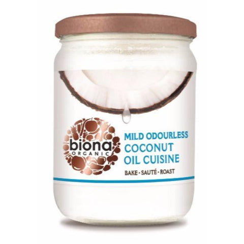 Biona Organic Coconut Oil Cuisine - Mild & Odourless 470ml