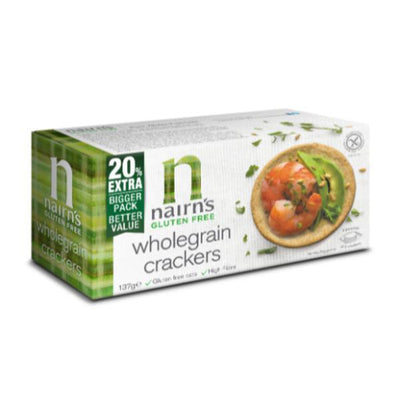 Nairns Gluten Free Wholegrain Crackers 137g