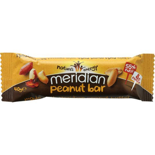 Meridian Peanut Bar 40g (Pack of 18)