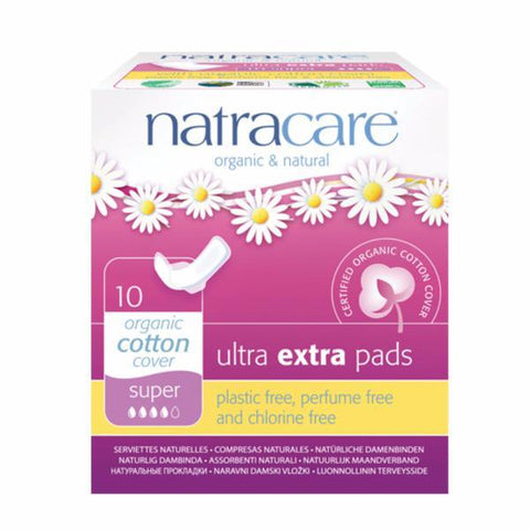 NATRACARE Ultra Extra Pads Super 10s