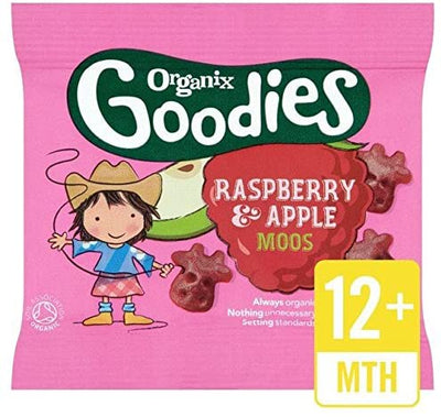 Goodies Gummies Moos Raspberry 12g (Pack of 20)