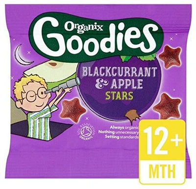 Goodies Gummies Blackcurrant Stars 12g (Pack of 20)