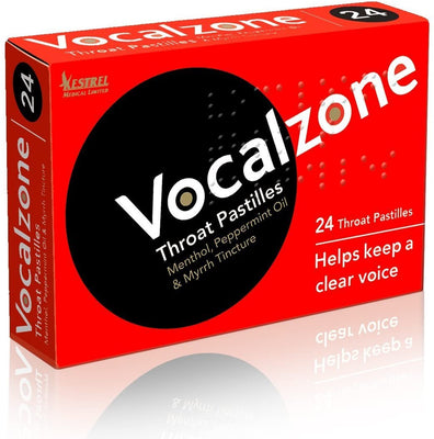 Vocalzone Vocalzone Throat Pastille Tablets 24s