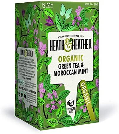 Heath & Heather Organic Green Tea & Moroccan Mint