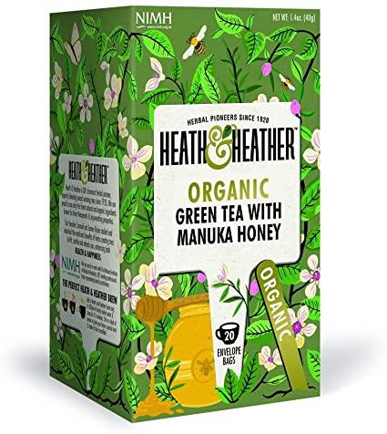 Heath & Heather Organic Green Tea & Manuka Honey