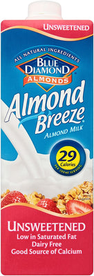 Almond Breeze Unsweetened Drink 1Ltr
