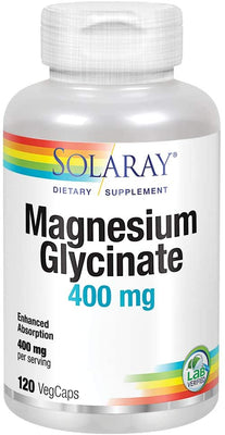 Solaray Magnesium Glycinate 120 VegiCaps