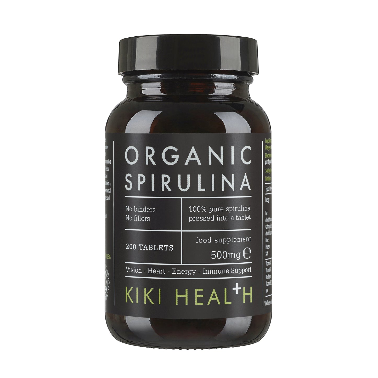 Kiki Health Organic Premium Spirulina Tablets 200s