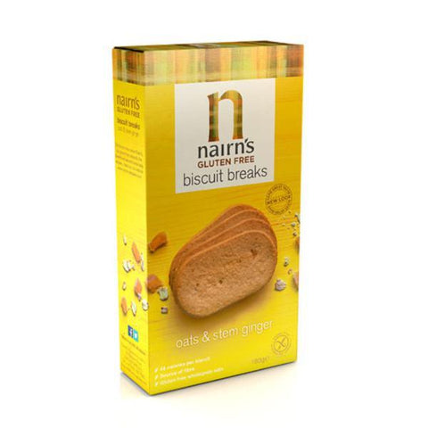 Nairns Nairns Stem Ginger Biscuit Breaks - Gluten Free 179g