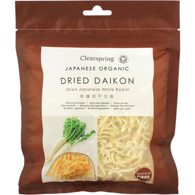 Clearspring Organic Dried Daikon 40g (Pack of 6)