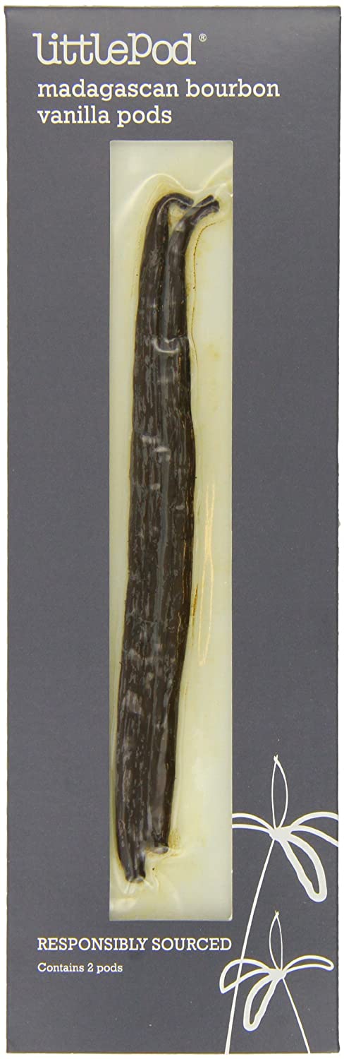 Littlepod Madagascan Bourbon Vanilla Pods 2 Pods (Pack of 6)