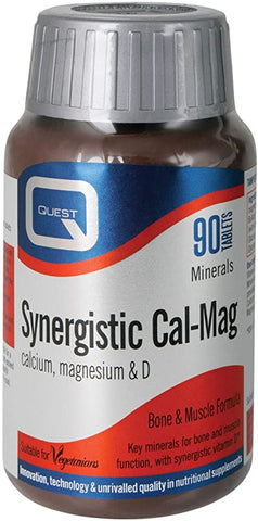 Quest Synergistic Cal-Mag 90 Tablets