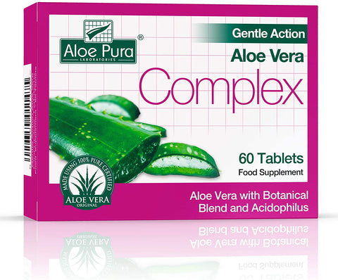 Aloe Pura Gentle Action Aloe Vera Colax 60 Tablets