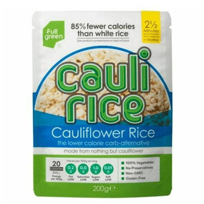 Fullgreen Cauli Rice Riced Cauliflower Original 200g (Pack of 6)