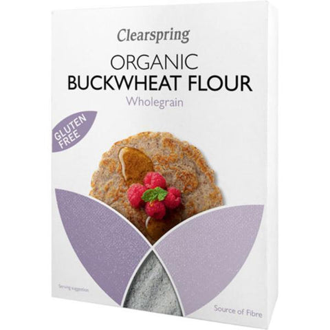 Clearspring Organic & Gluten Free Whole Buckwheat Flour 375g