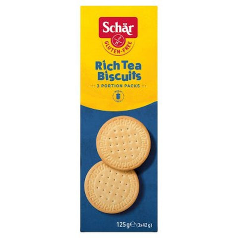 Schar Rich Tea Biscuits 125g