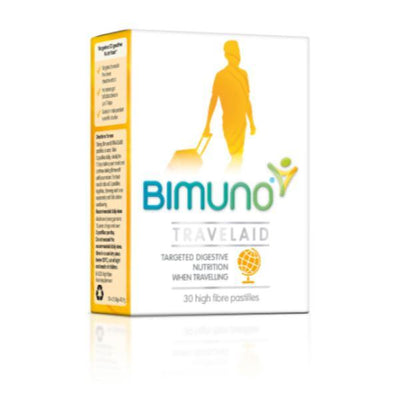Bimuno TRAVELAID Food Supplement - (Travel Health) 30 Chewable Pastilles