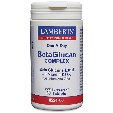 Lamberts BetaGlucan Complex 1,3/1,6 - One a Day 60 Tablets