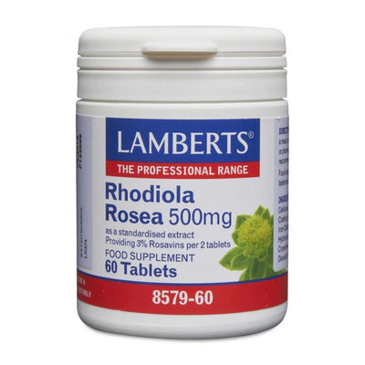 Lamberts Rhodiola Rosea 500mg 60 tablets