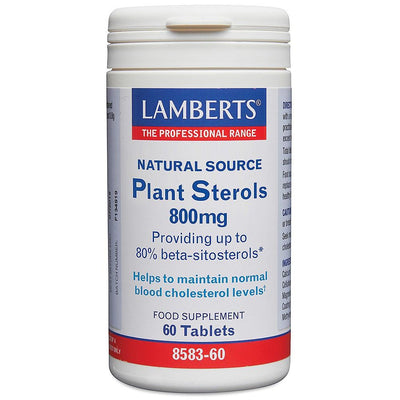 Lamberts Natural Plant Sterols 800mg 60 Tabs