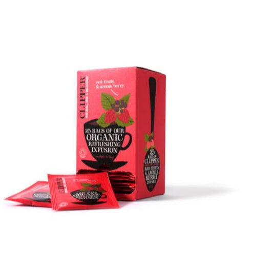 Clipper Infusion Red fruits & Aronia berry - Envelopes 25 Bags