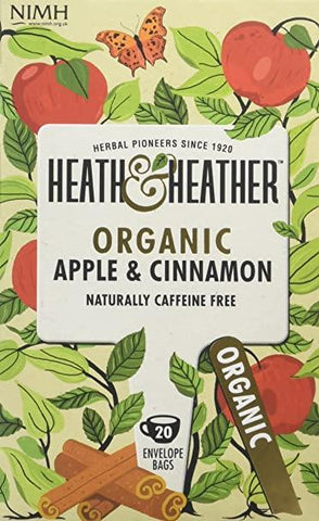 Heath & Heather Organic Apple & Cinnamon Tea 20 Bags