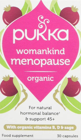 Pukka Womankind Menopause 30 Capsules