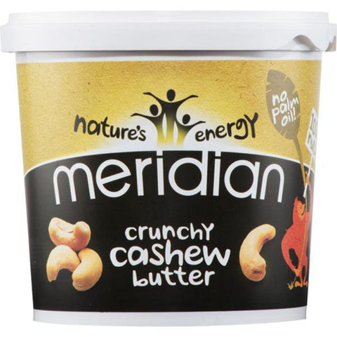 Meridian Cashew Butter - Crunchy 1kg