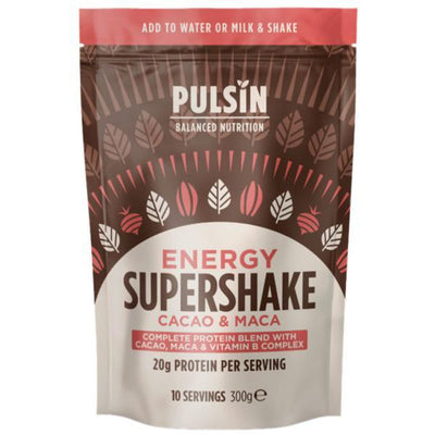 Pulsin' Limited Energy Cacao & Maca Supershake 300g