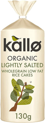Kallo Thick Salted Rice Cake 130g (Pack of 12)