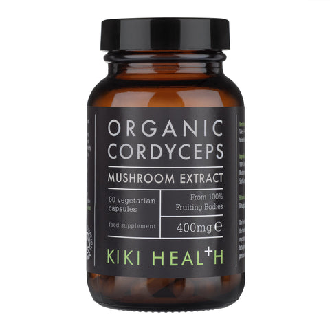 KIKI Health Organic Cordyceps Mushroom Extract 60 Capsules