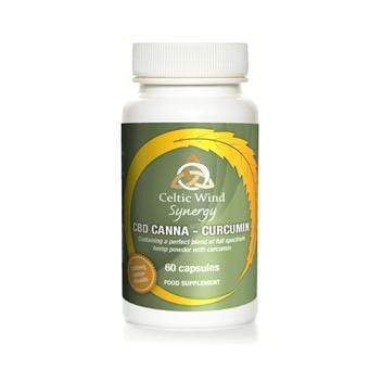 Celtic Wind Canna-Curcumin Capsules 1200mg 60caps