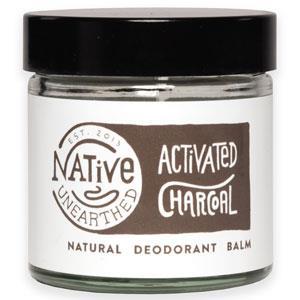 Native Unearthed Natural Activated Charcoal Deodorant Balm 60ml