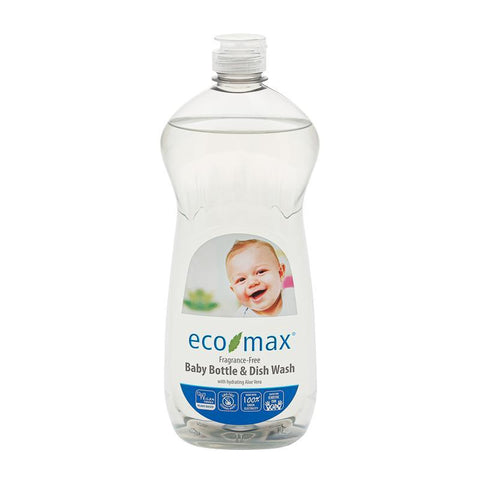 Eco-Max Baby Bottle & Dish Wash Fragrance Free 740ml