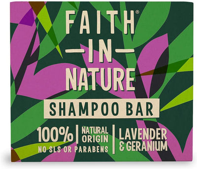 Faith In Nature Lavender & Geranium Shampoo Bar 85g
