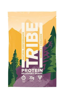 Tribe Vanilla + Cinnamon Protein Shake Sachet 35g (Pack of 12)
