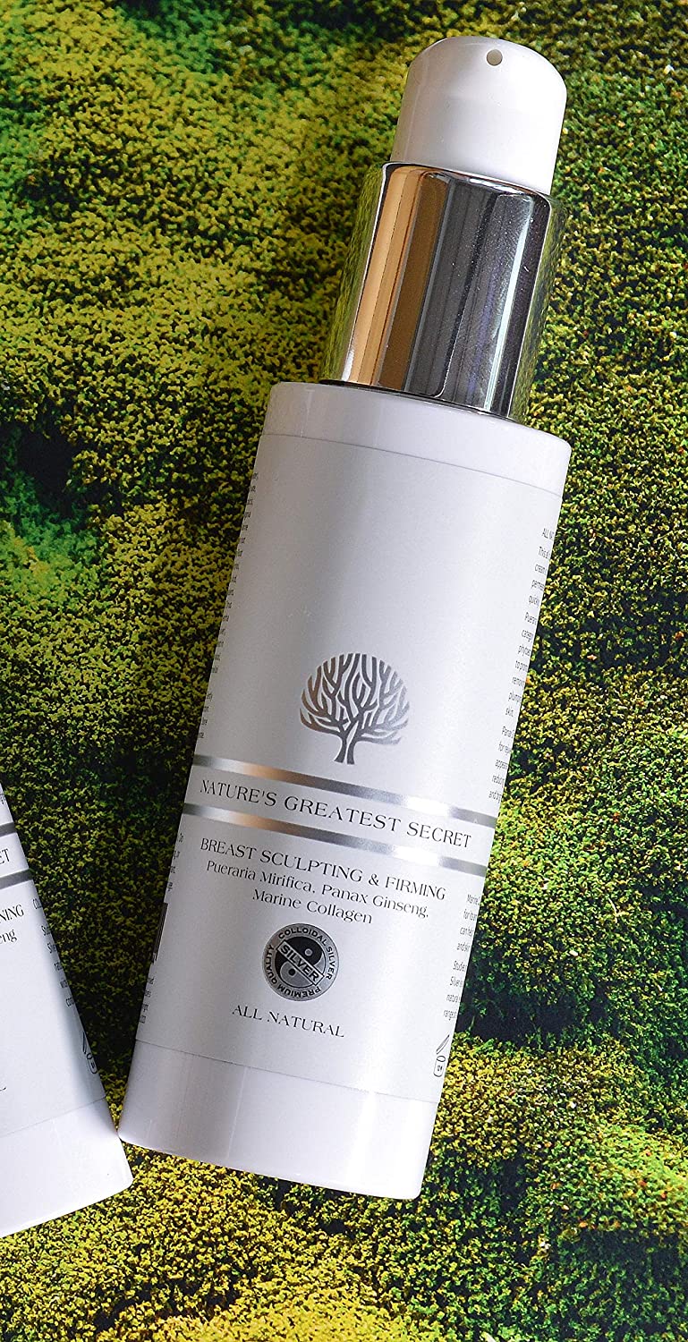 Natures Greatest Secret All Natural Colloidal Silver Breast Sculpting & Firming Crea 100g